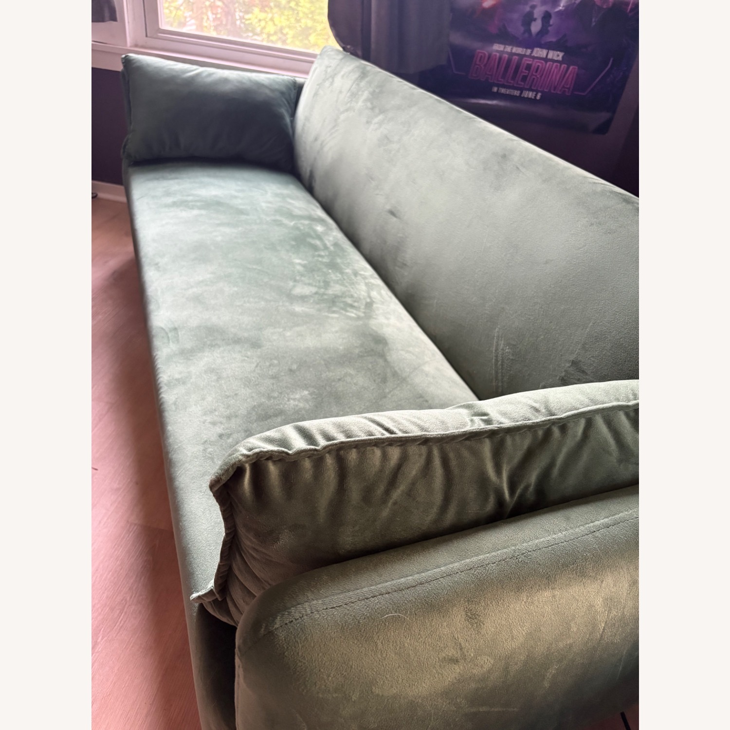 Ebern Designs77'' Velvet Sofa Bed - image-2