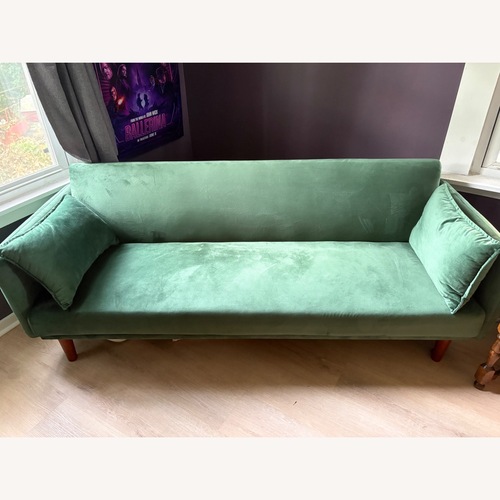 Used Ebern Designs77'' Velvet Sofa Bed for sale on AptDeco