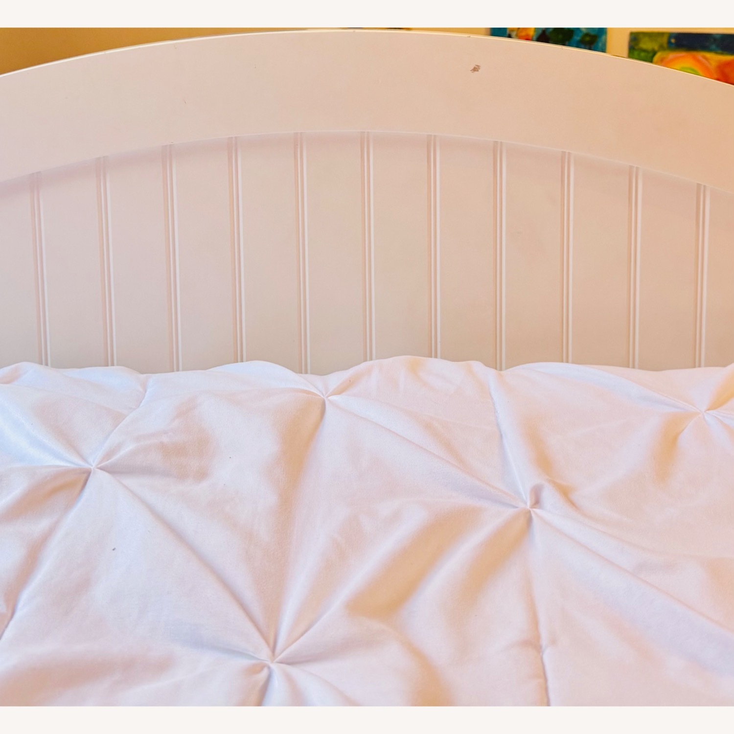 Pottery Barn Kids Catalina White Wood Twin Bed - image-4