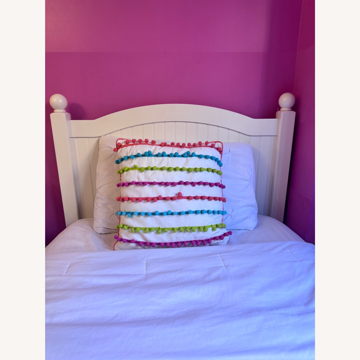 Pottery Barn Kids Catalina White Wood Twin Bed - image-3