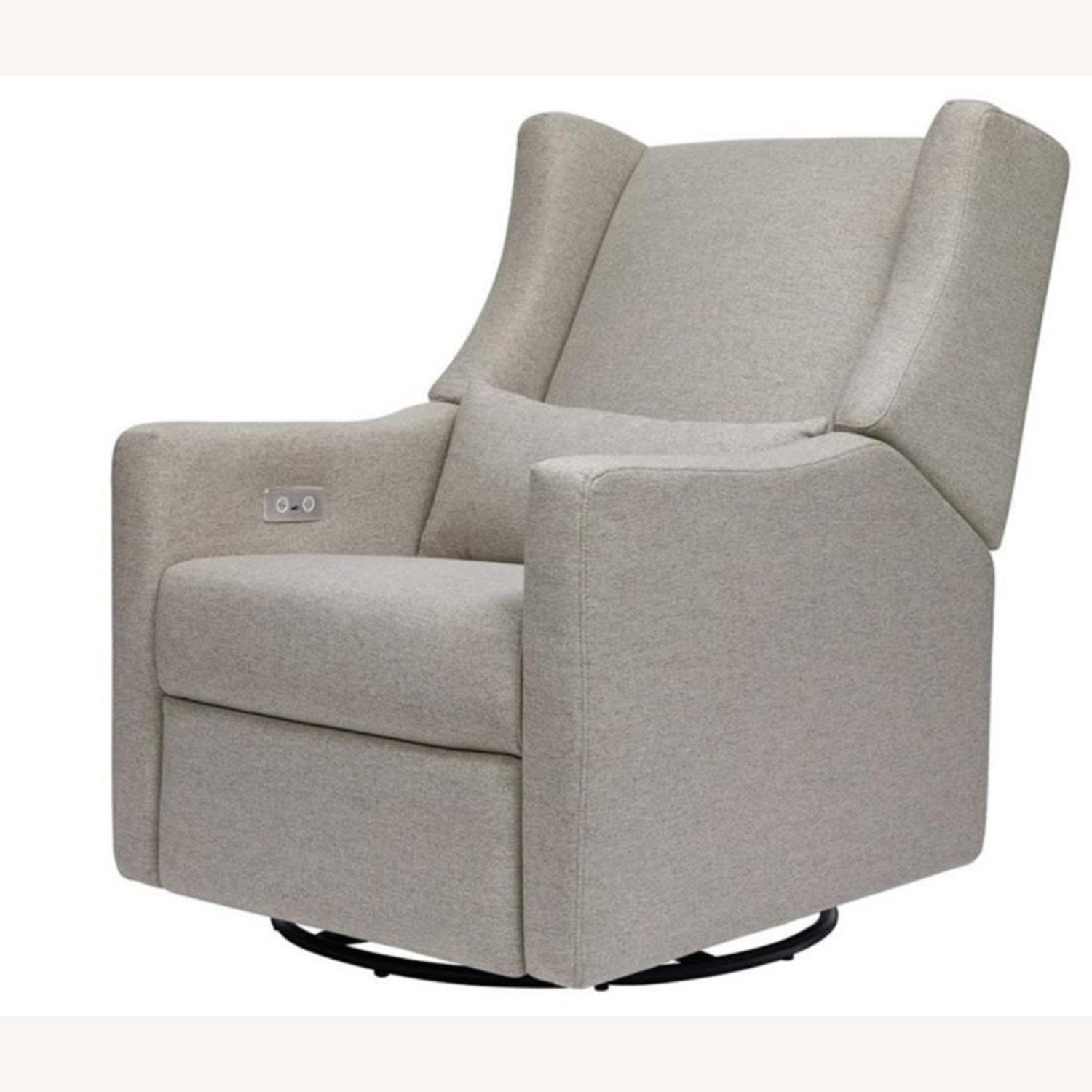 Babyletto Kiwi Grey Electronic Nursery Chair - image-3