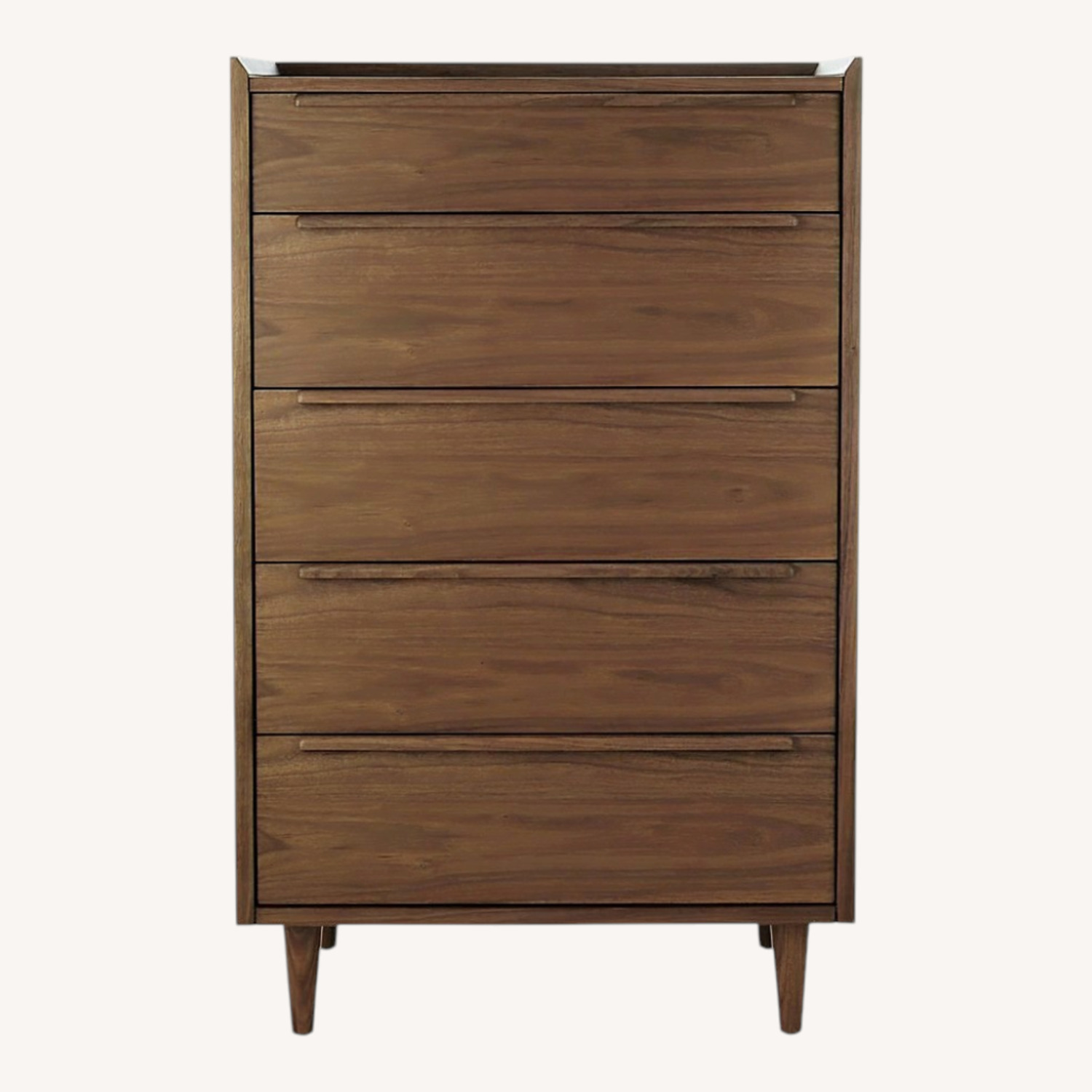 Crate & Barrel Tate Dark Brown Wood Dresser - image-0