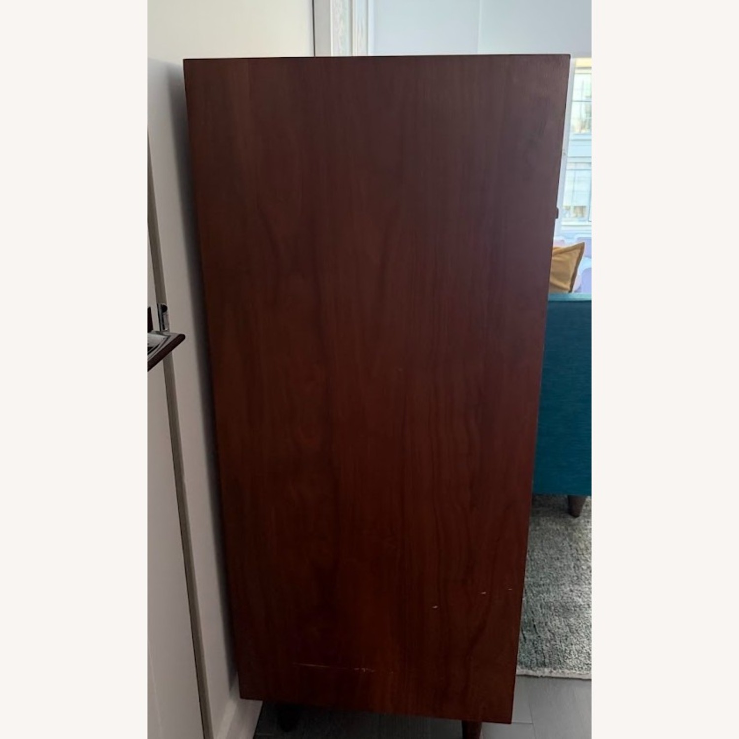 Crate & Barrel Tate Dark Brown Wood Dresser - image-2