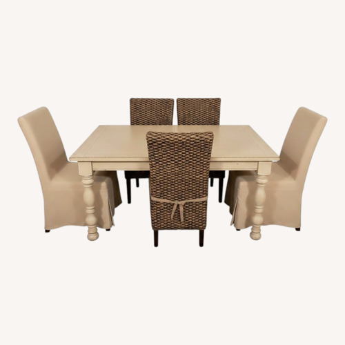 Used Raymour & Flanigan Natural Dining Sets for sale on AptDeco