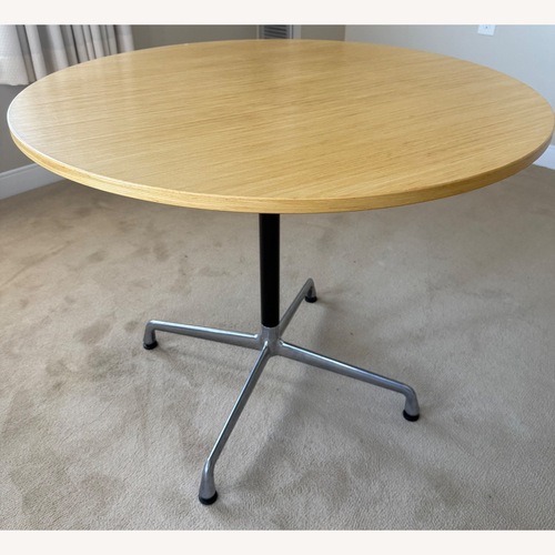 Used Eames 36" Round Table, Ash Top for sale on AptDeco
