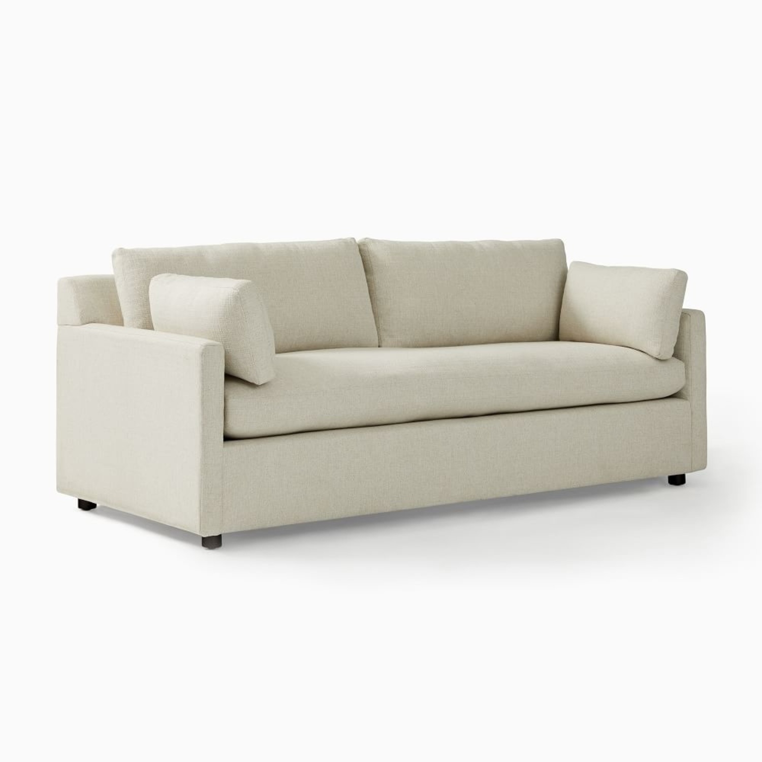 West Elm Marin Natural Fabric Sleeper Sofa - image-9