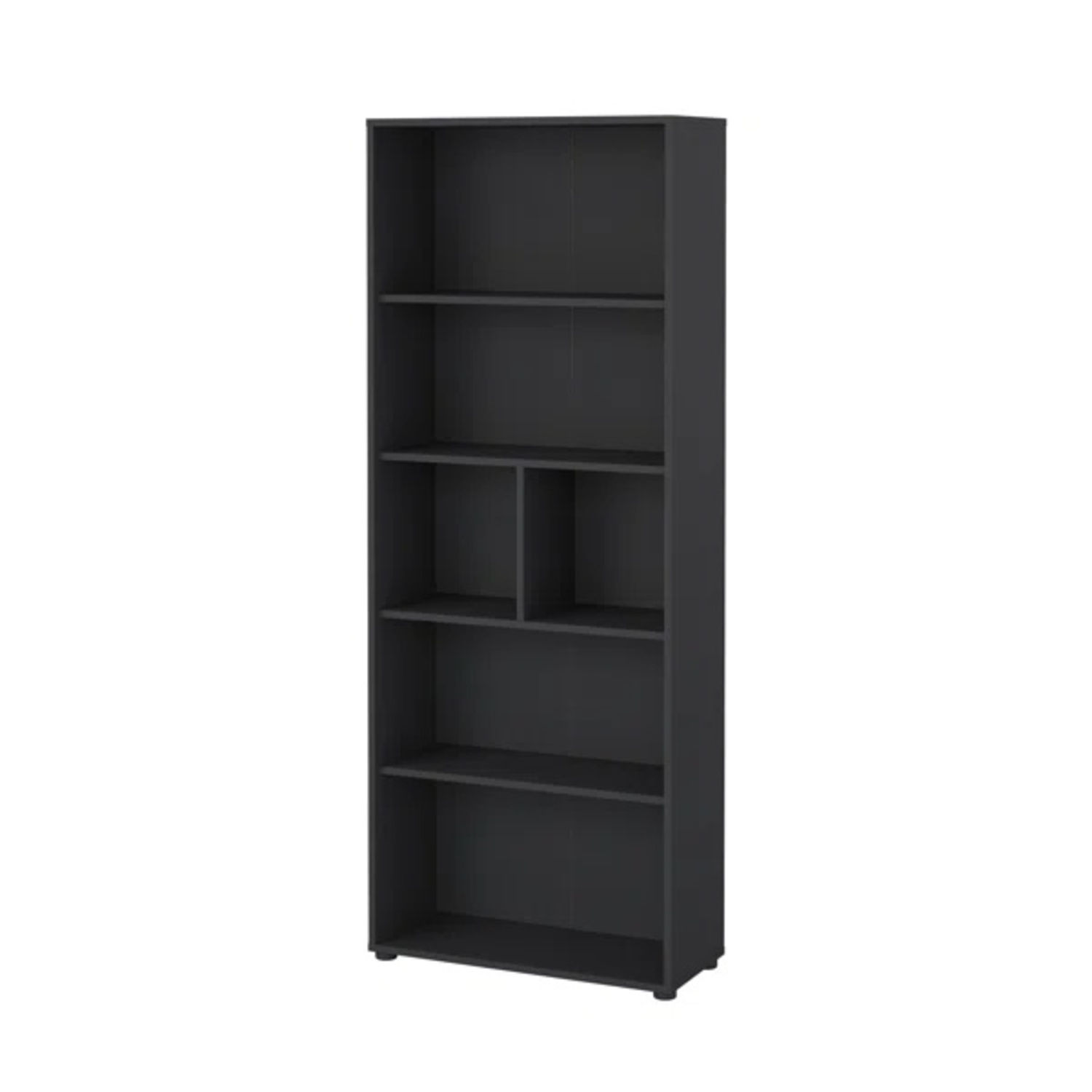Embrie 31.34" W x 80.59" H 6 Shelf Bookcase - image-4