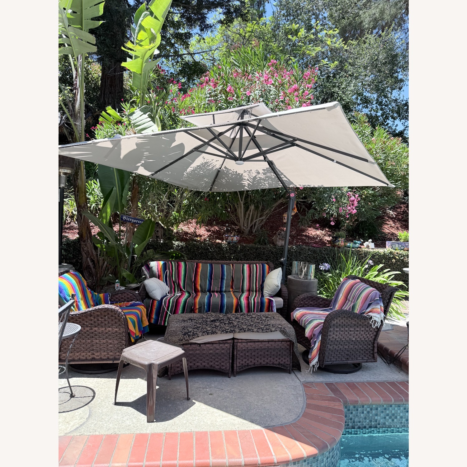 Patio Furniture Set 6 Pieces - image-2