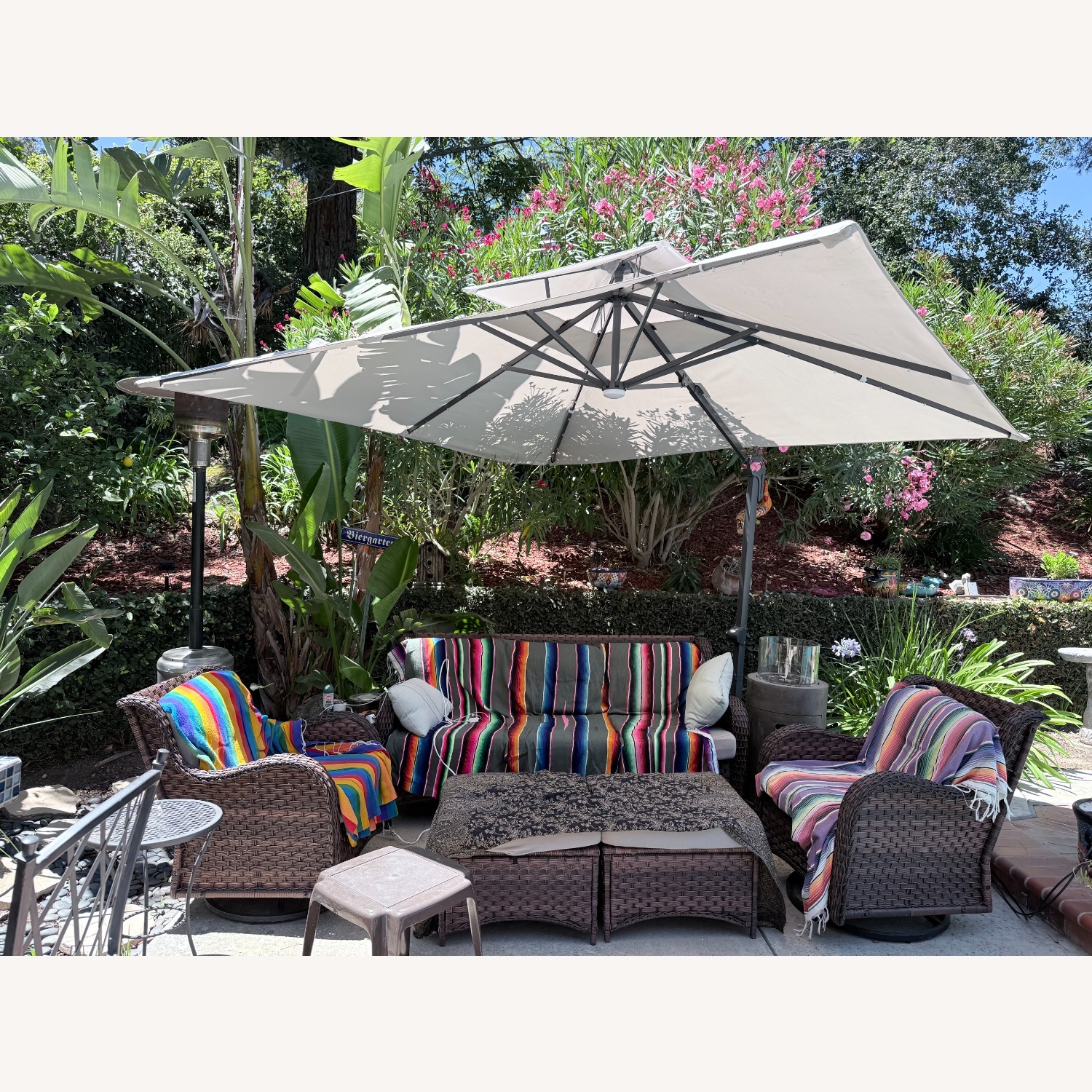 Patio Furniture Set 6 Pieces - image-1