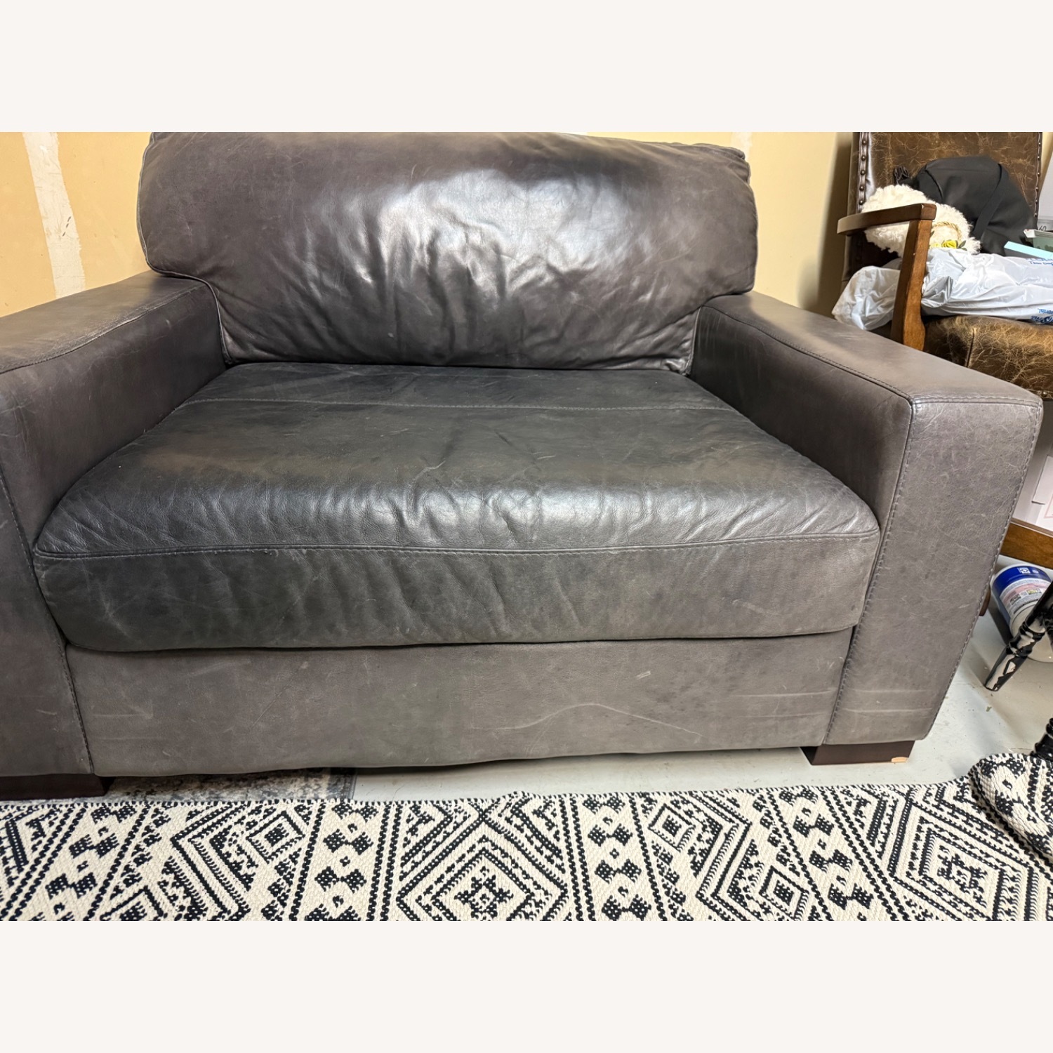 Soft Line Italy Ravella Leather Maxi Chair - image-3