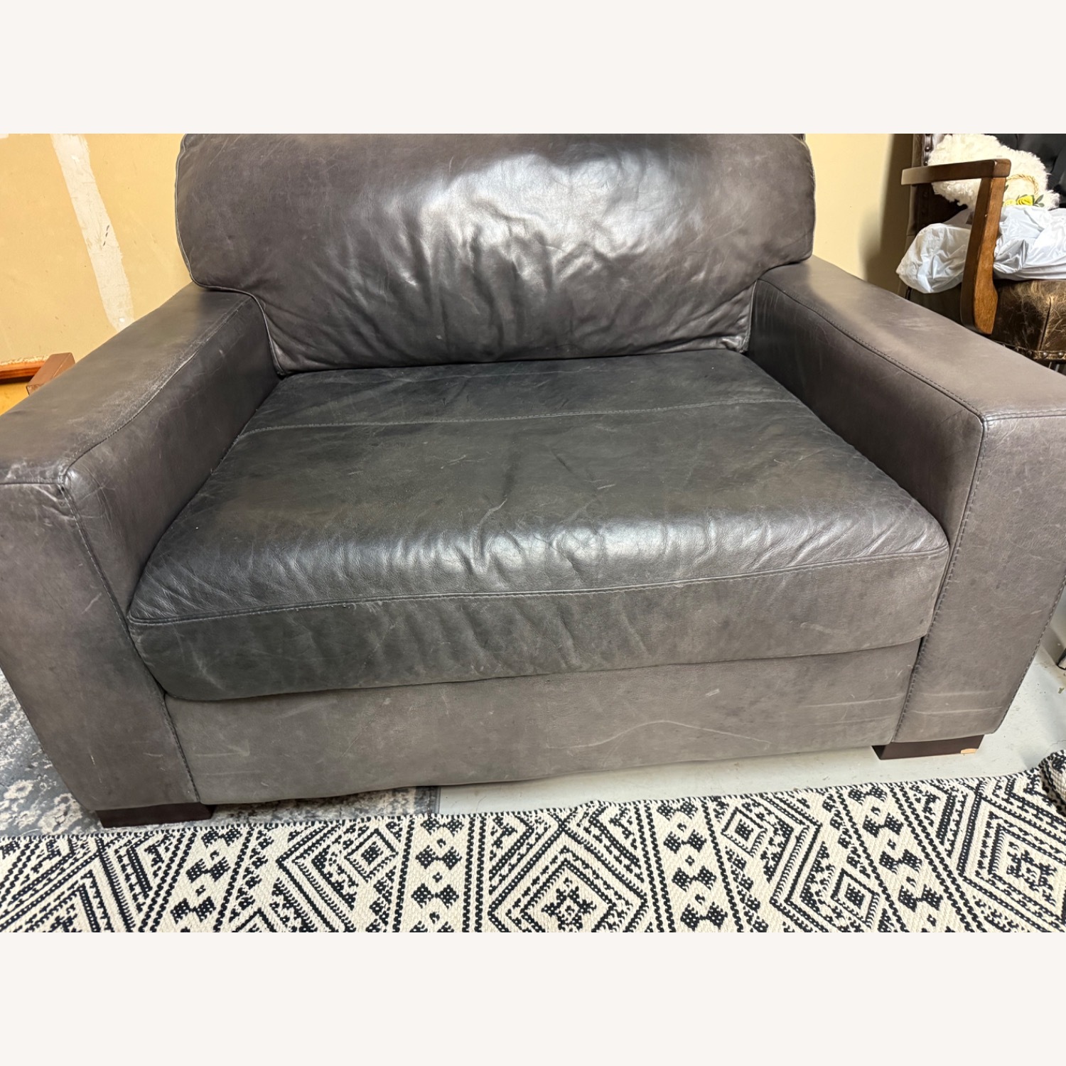 Soft Line Italy Ravella Leather Maxi Chair - image-7