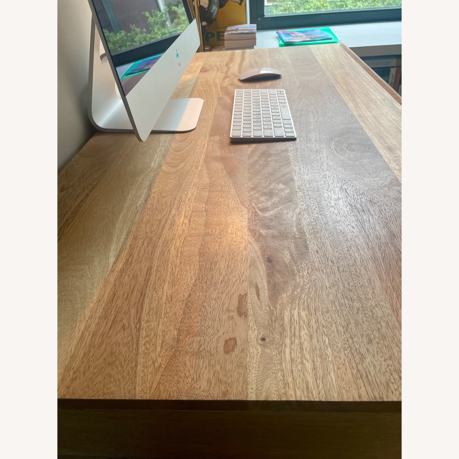 West Elm Industrial Solid Wood Storage Desk (48") - image-4
