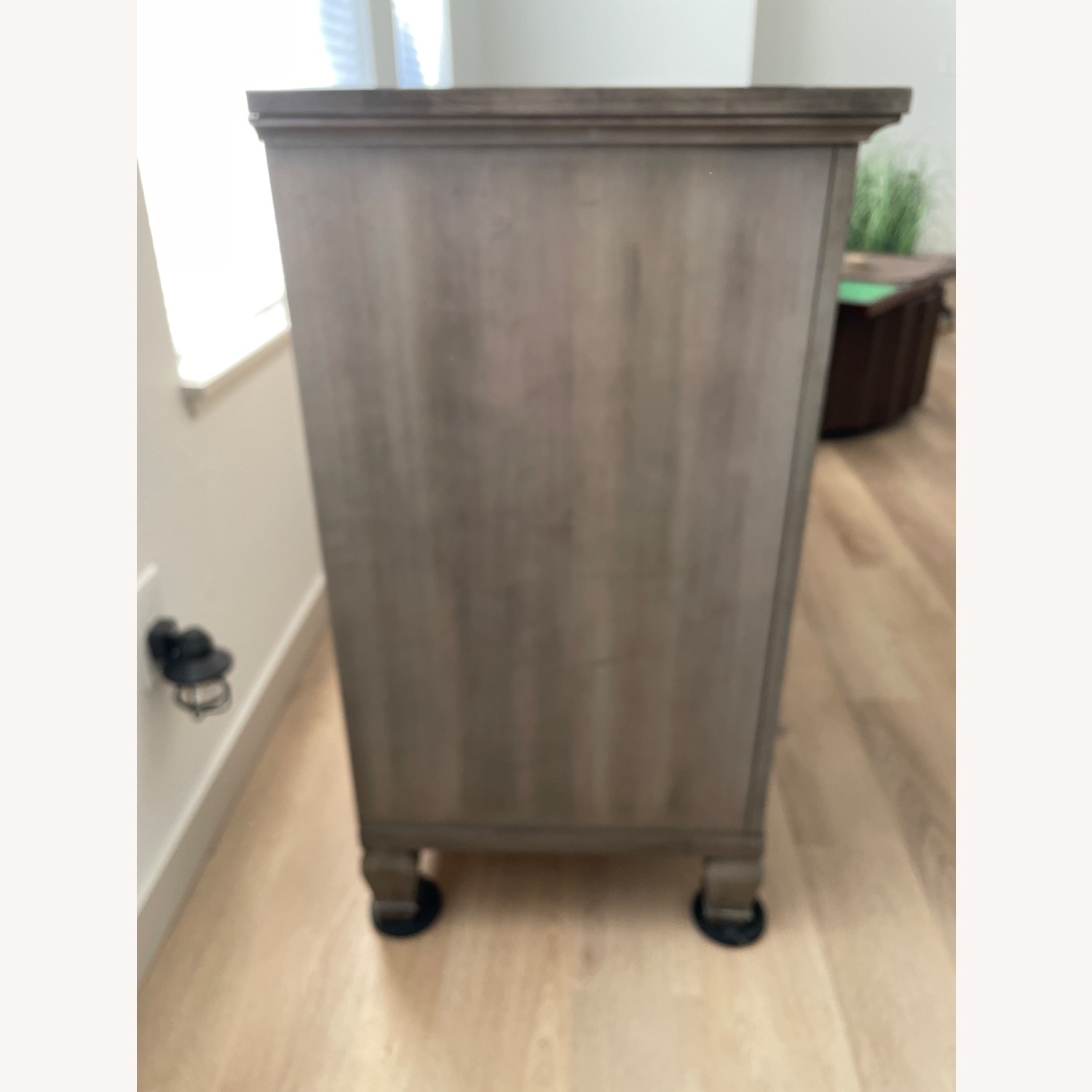 Ethan Allen Light Gray Storage - image-3