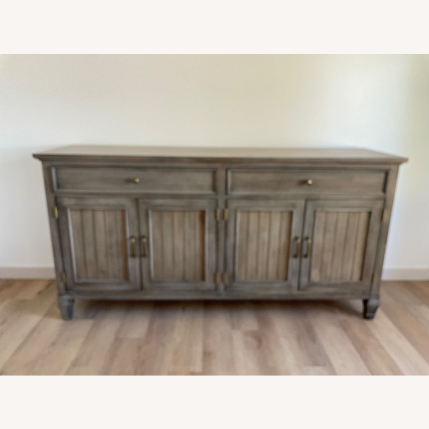 Ethan Allen Light Gray Storage - image-2