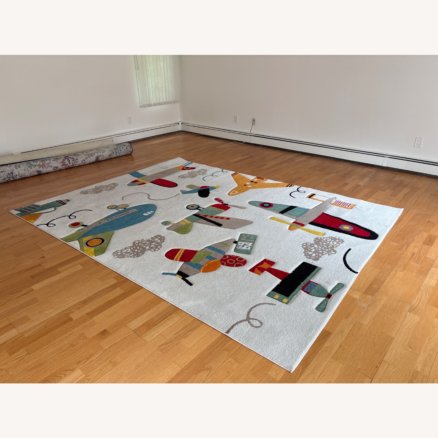 Safavieh Carousel Kids Ardak Airplane Rug - image-1