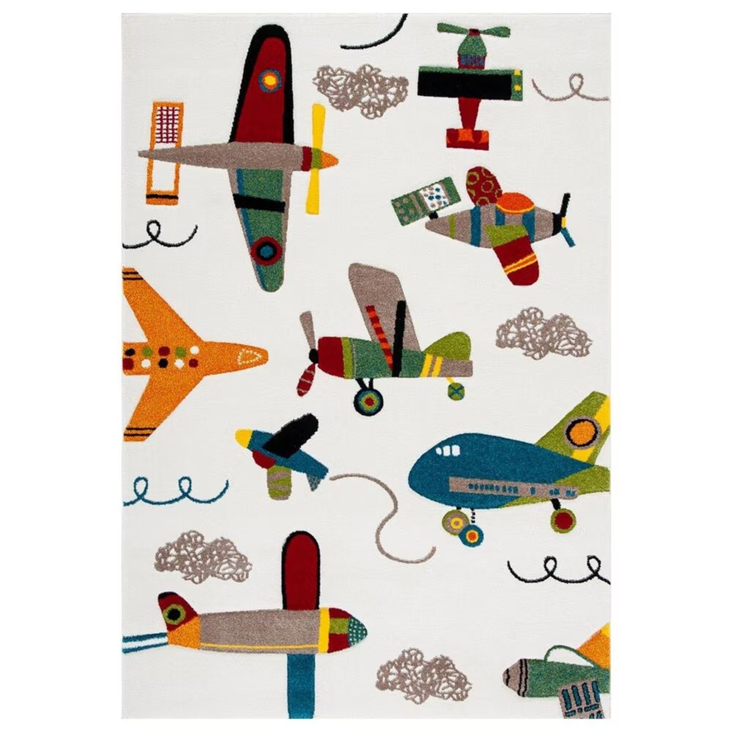 Safavieh Carousel Kids Ardak Airplane Rug - image-4