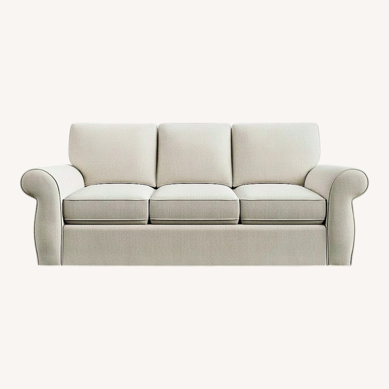 Pottery Barn Pearce Roll Arm Sleeper Sofa (Queen) - image-0