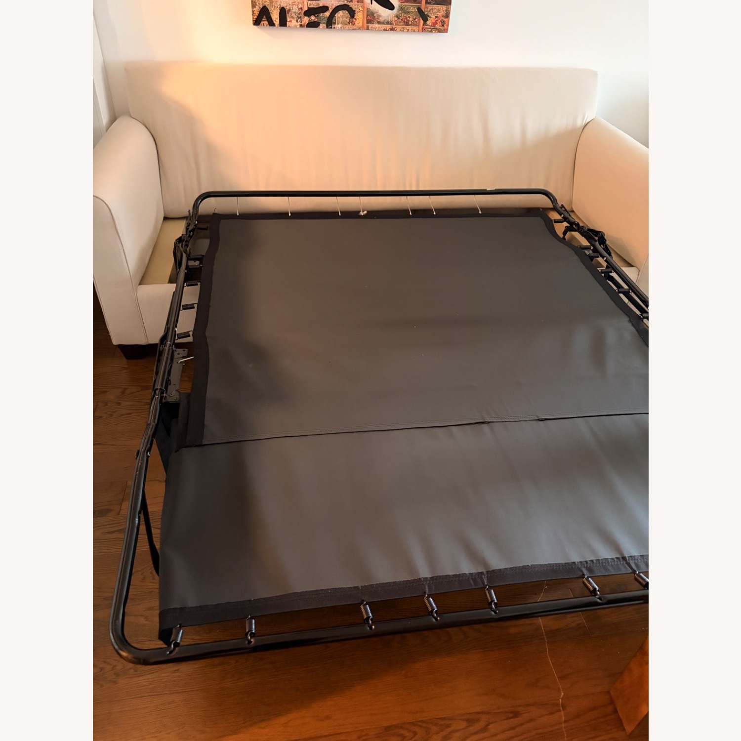 Pottery Barn Pearce Roll Arm Sleeper Sofa (Queen) - image-3