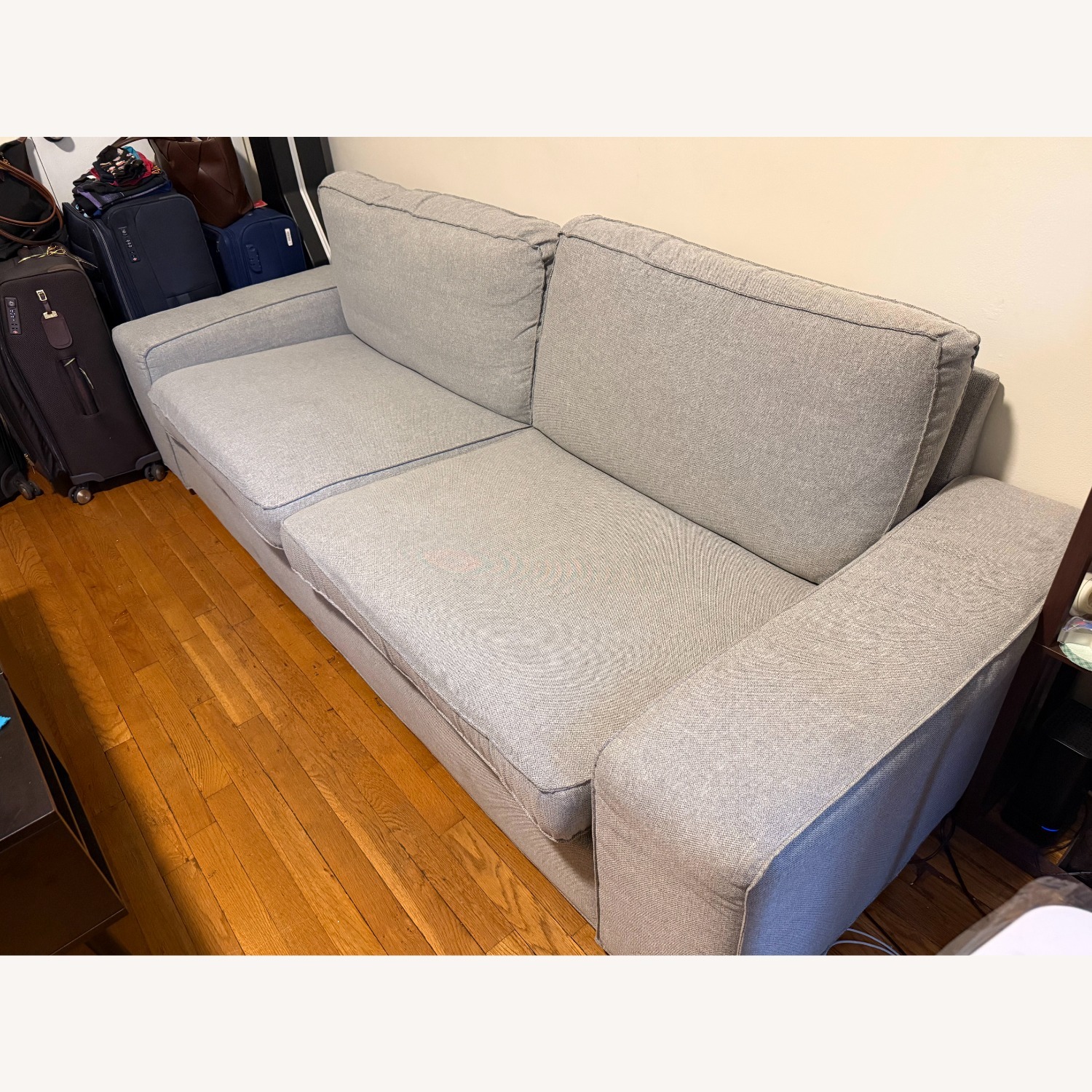 IKEA Kivik Light Gray Fabric 2 Seater Sofa - image-3
