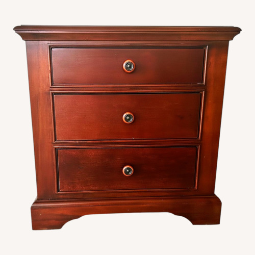 Used Amberwood Bedside Table for sale on AptDeco