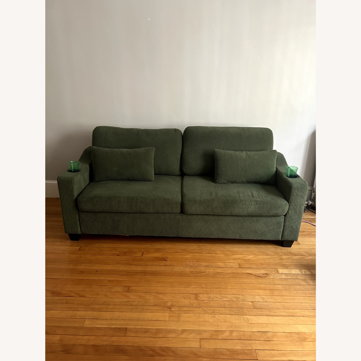 Wayfair Green Sleeper Sofa - image-1