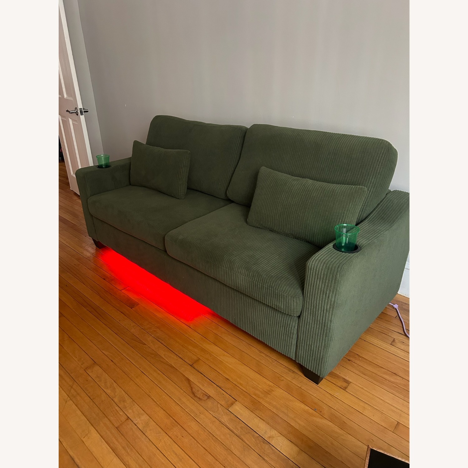Wayfair Green Sleeper Sofa - image-4