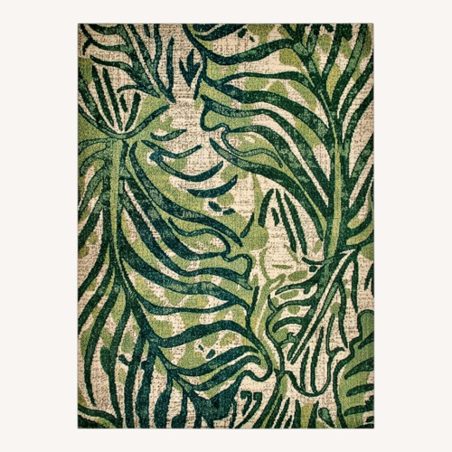 Used nuLOOM Cali Green Area Rug 8' x 11' for sale on AptDeco