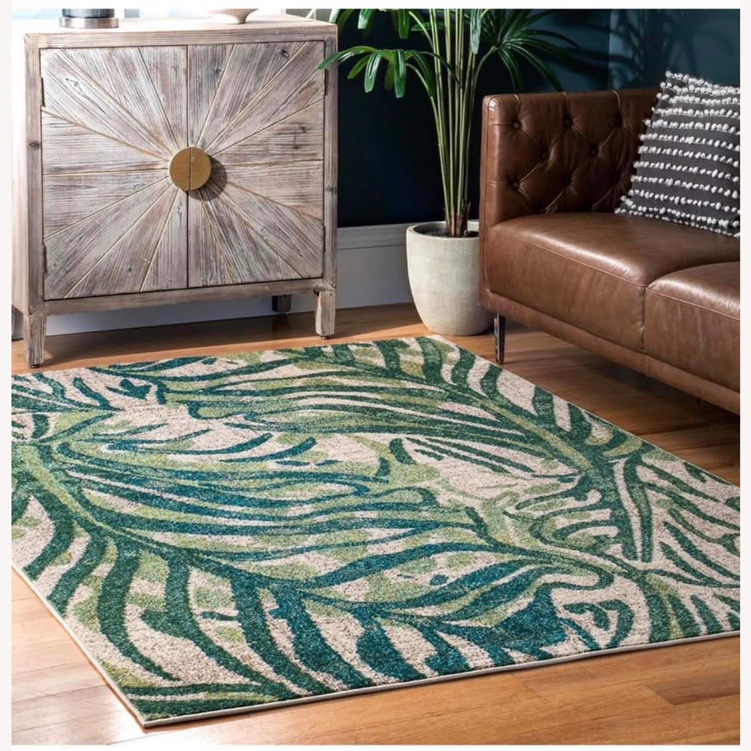 nuLOOM Cali Green Area Rug 8' x 11' - image-1