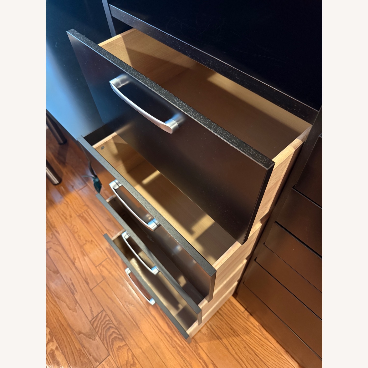 Bo Concept Wenge Wood Veneer Wall Unit - image-1
