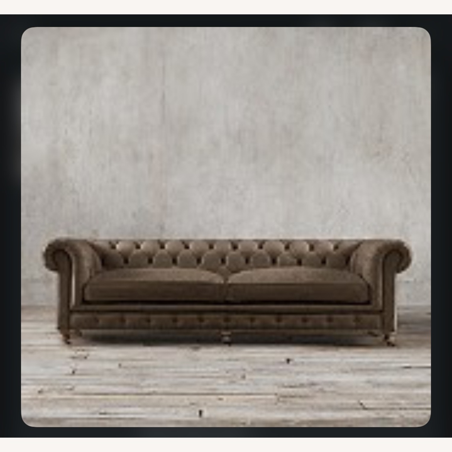Restoration Hardware 98" Kensington Upholstered Sofa - image-8