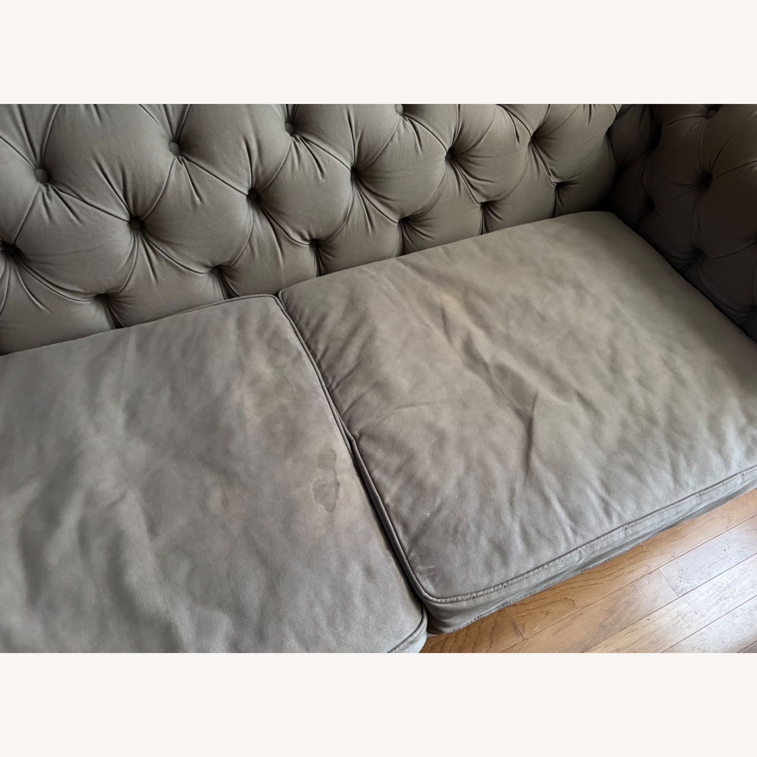 Restoration Hardware 98" Kensington Upholstered Sofa - image-4