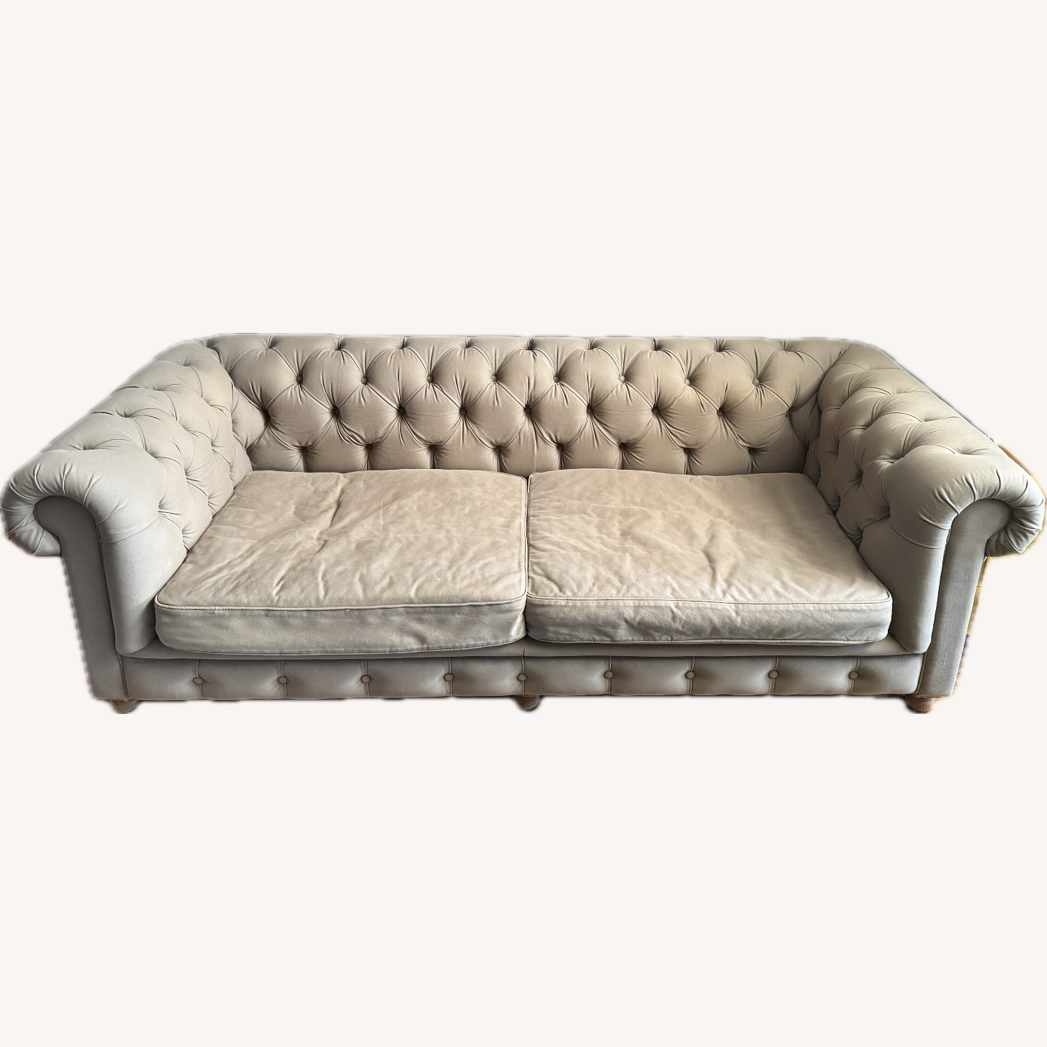 Restoration Hardware 98" Kensington Upholstered Sofa - image-2