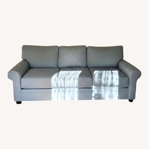 Used Light Gray Fabric 3+ Seater Sofa for sale on AptDeco