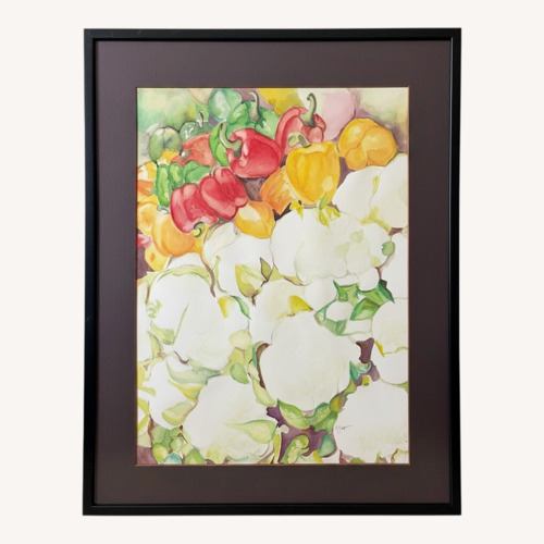 Used Still Life of Assorted Peppers (Signed: Uknown) for sale on AptDeco