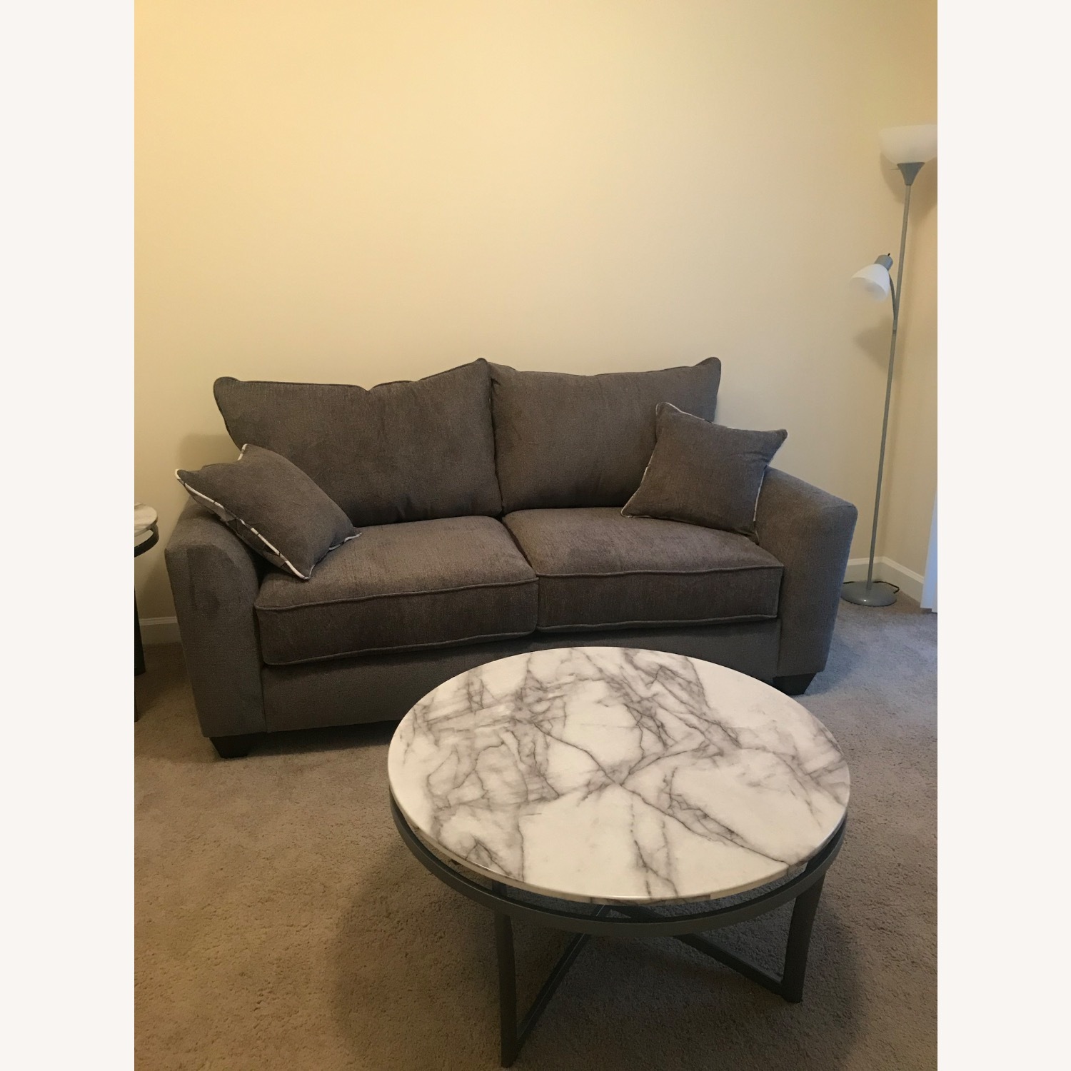 Rooms To Go Sandia Gray Sleeper Sofa - image-3