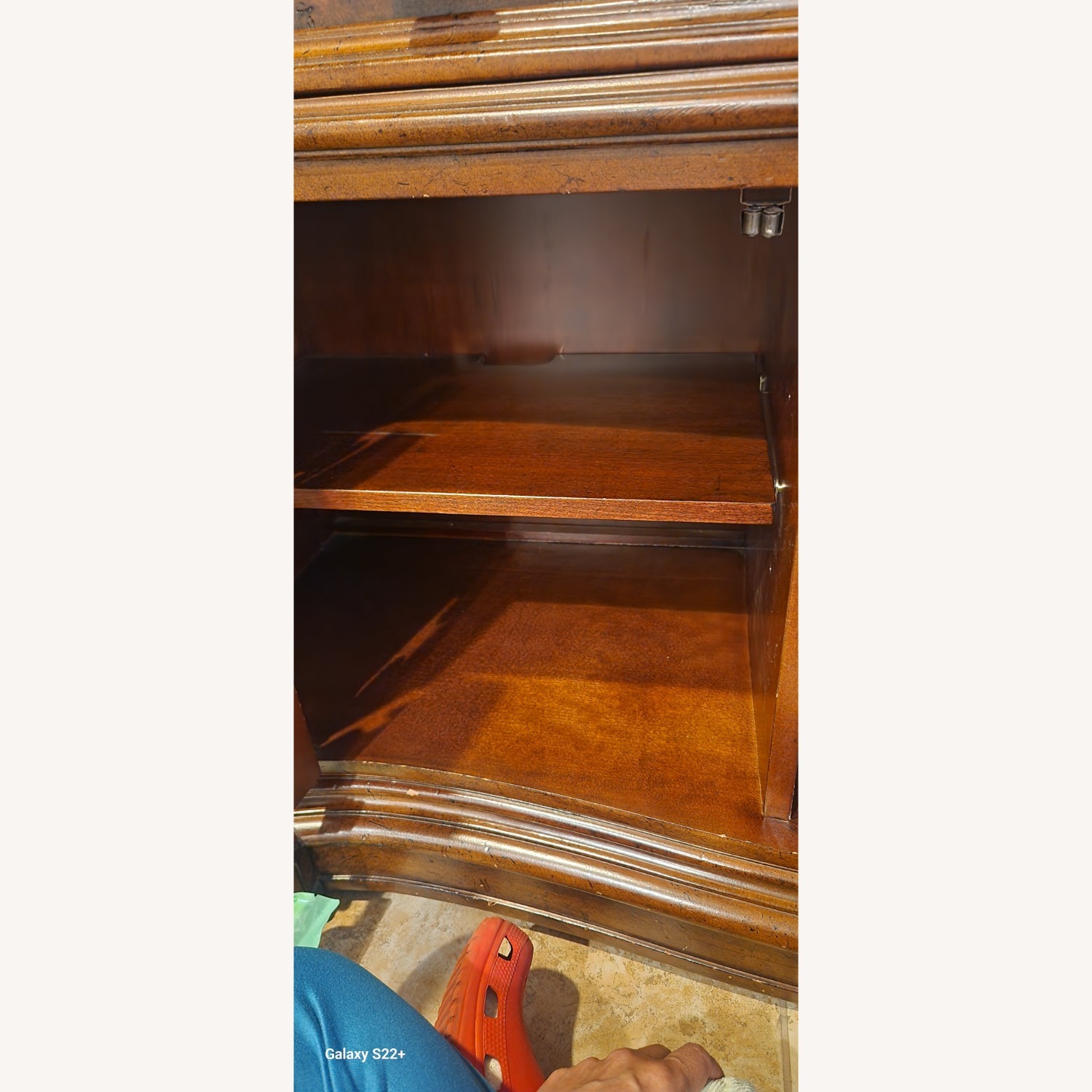 Schnadig Dark Brown Wood Media Storage - image-8