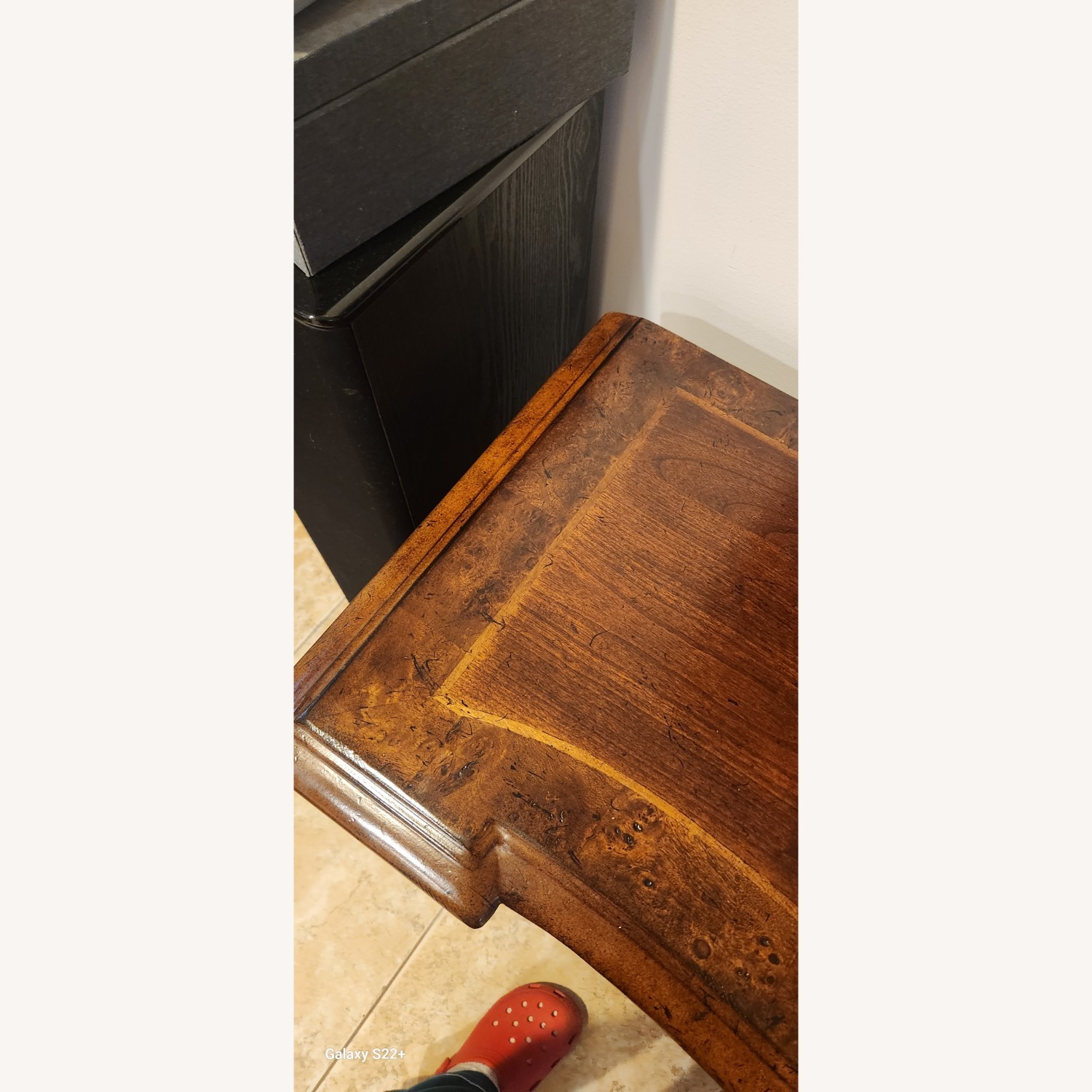 Schnadig Dark Brown Wood Media Storage - image-10