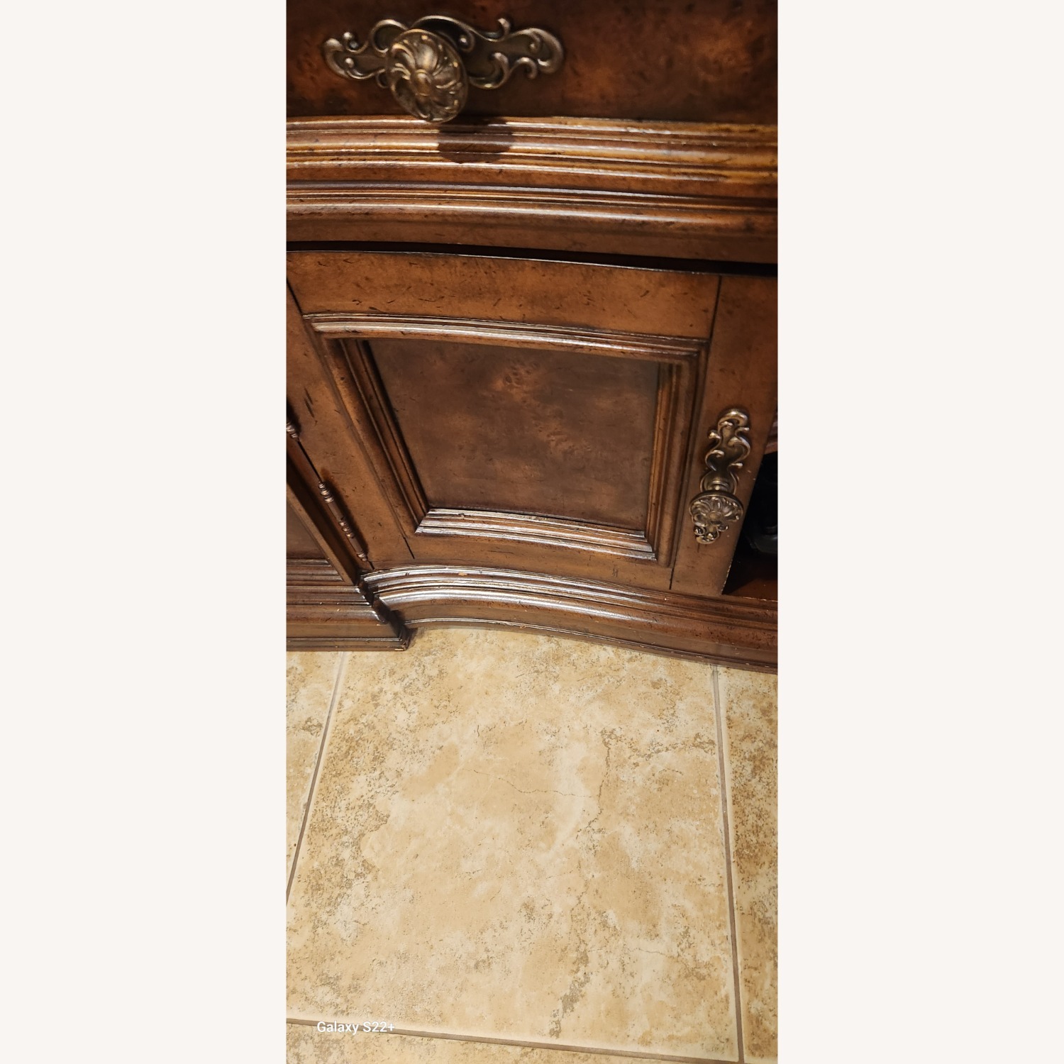 Schnadig Dark Brown Wood Media Storage - image-7