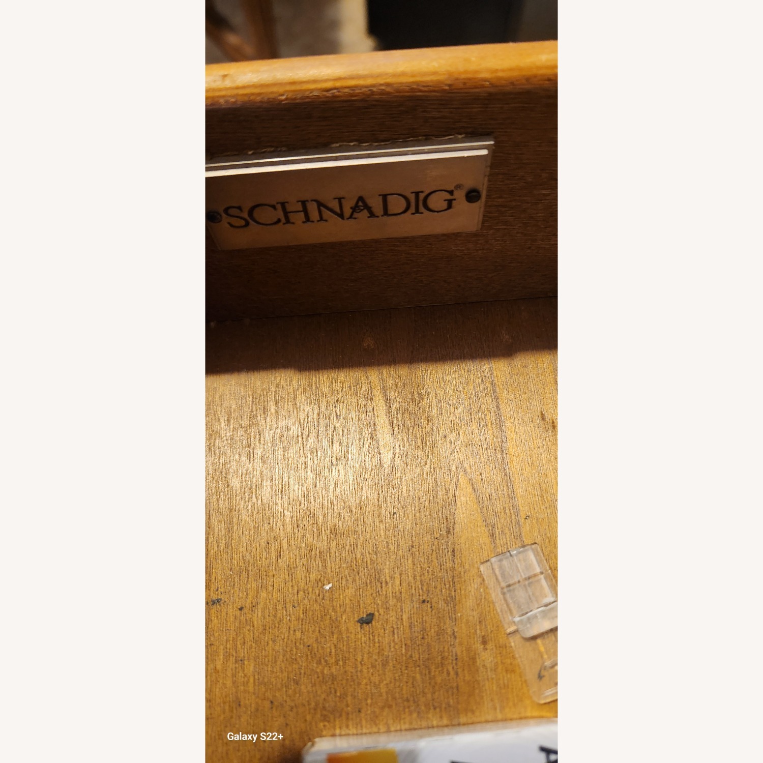 Schnadig Dark Brown Wood Media Storage - image-9