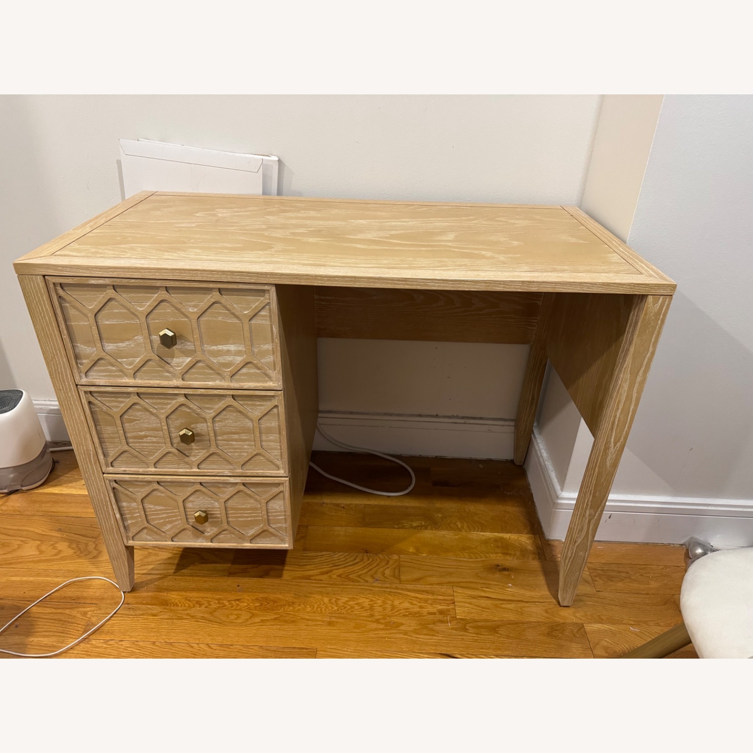 Anthropology Textured Trellis Desk - image-2
