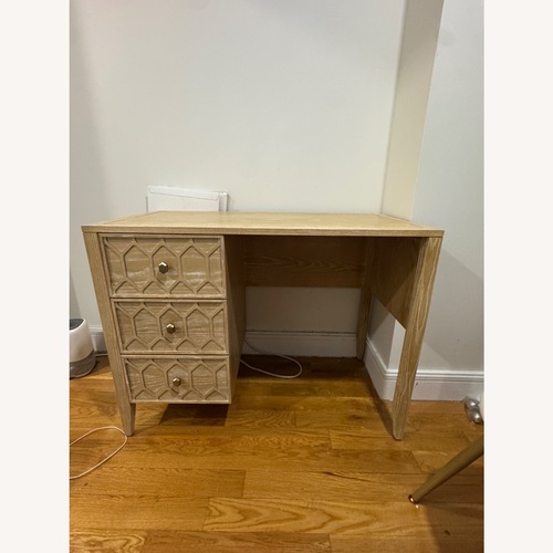 Used Anthropology Textured Trellis Desk  for sale on AptDeco