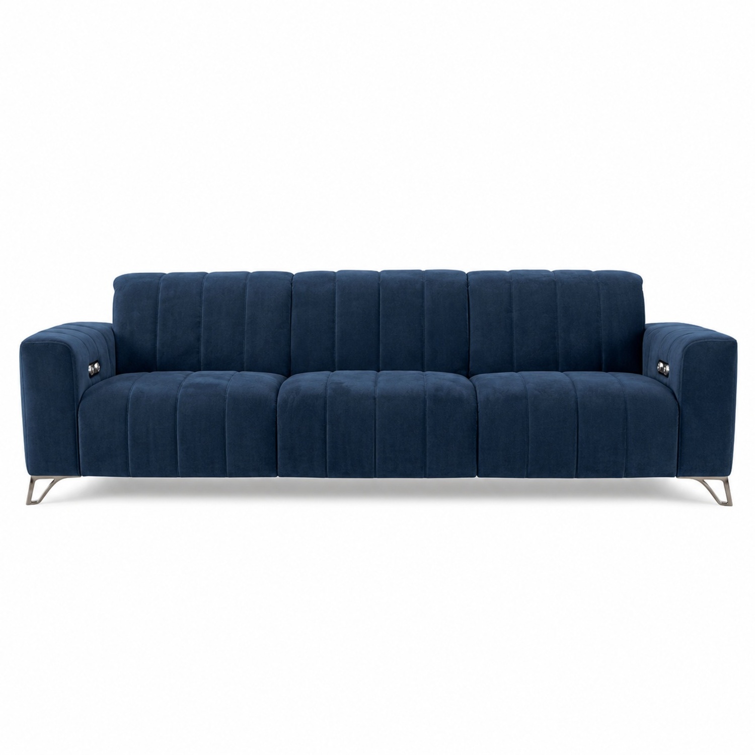 Roche Bobois Satellite Blue Sofa - image-4