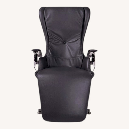 Used Elysium Gold Edition Balance Black Leather Chair for sale on AptDeco