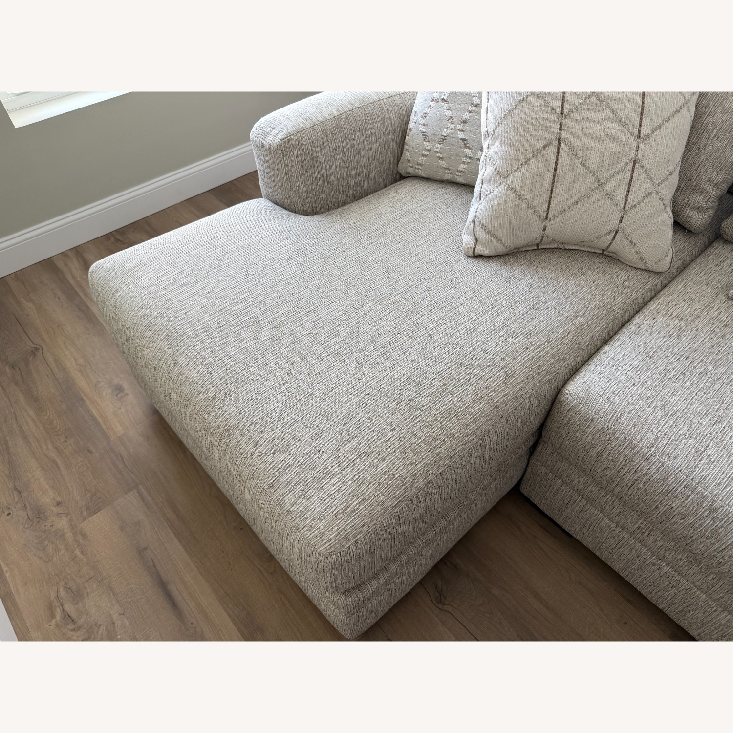 Raymour & Flanigan Easton 2-pc. Sofa Chaise - image-11