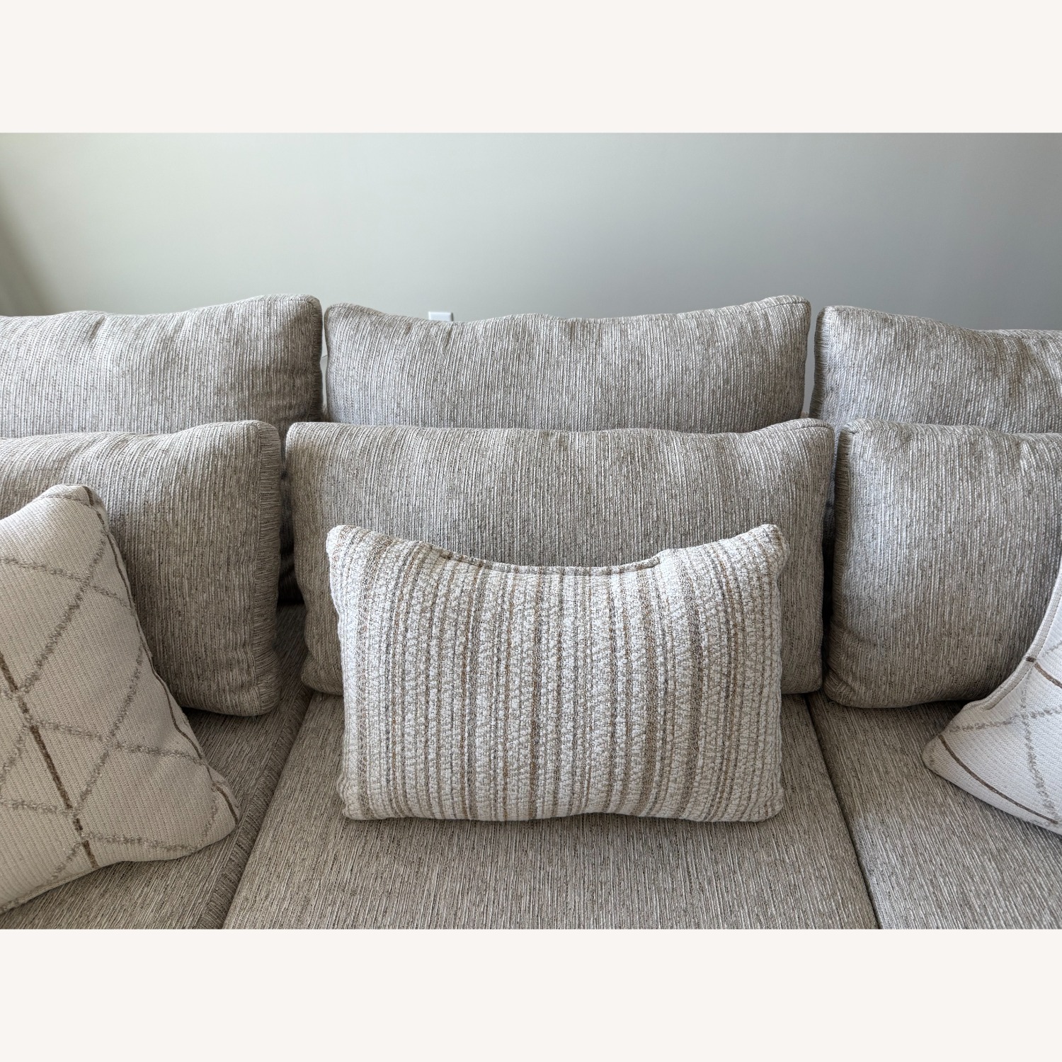 Raymour & Flanigan Easton 2-pc. Sofa Chaise - image-9