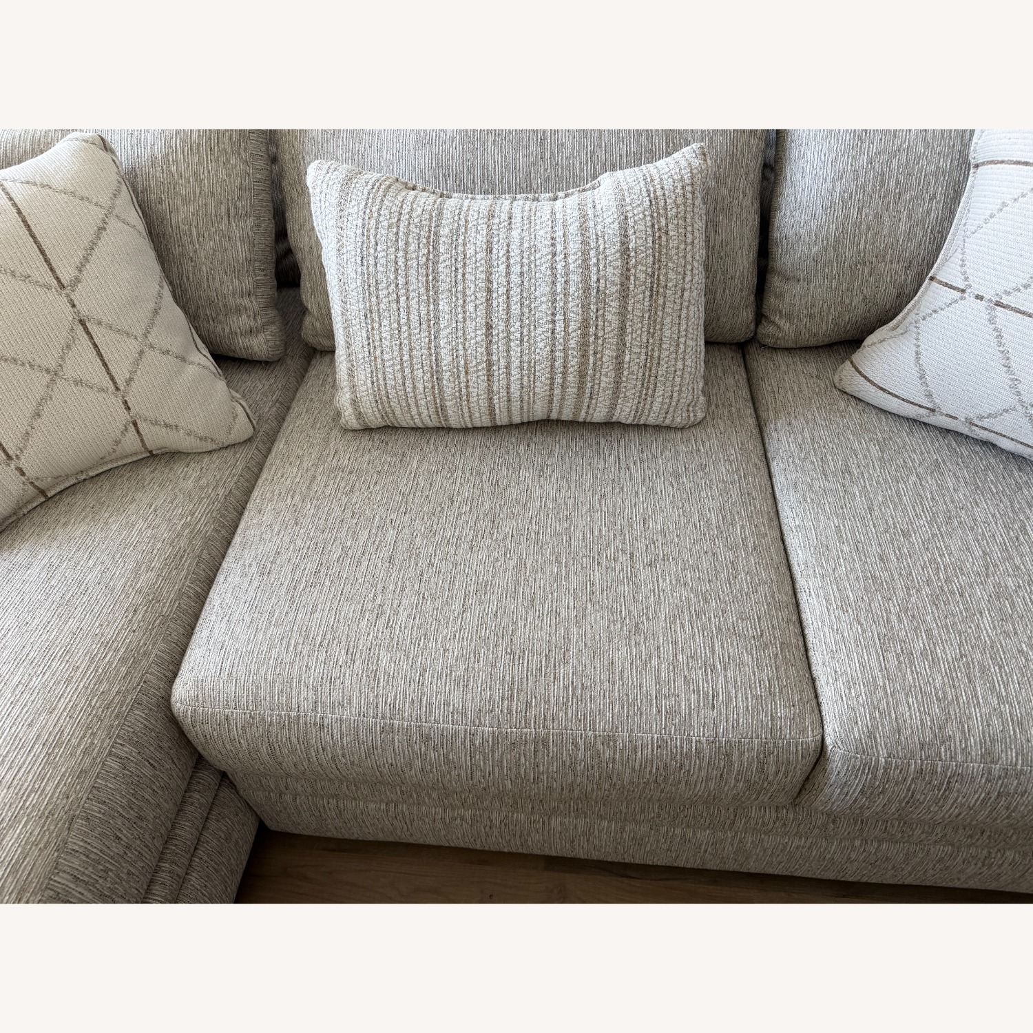 Raymour & Flanigan Easton 2-pc. Sofa Chaise - image-12