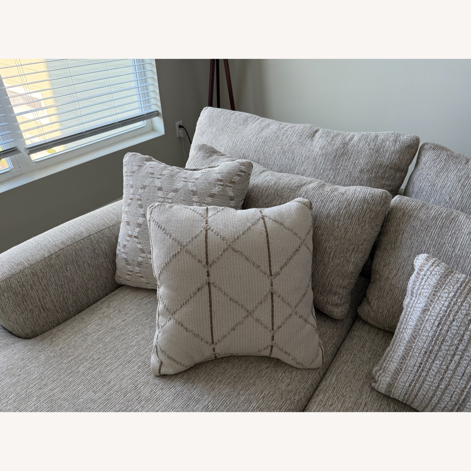 Raymour & Flanigan Easton 2-pc. Sofa Chaise - image-8