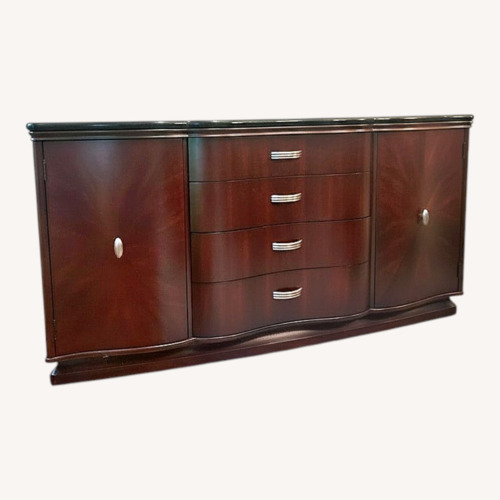 Used Bernhardt Dark Brown Bar Cart for sale on AptDeco