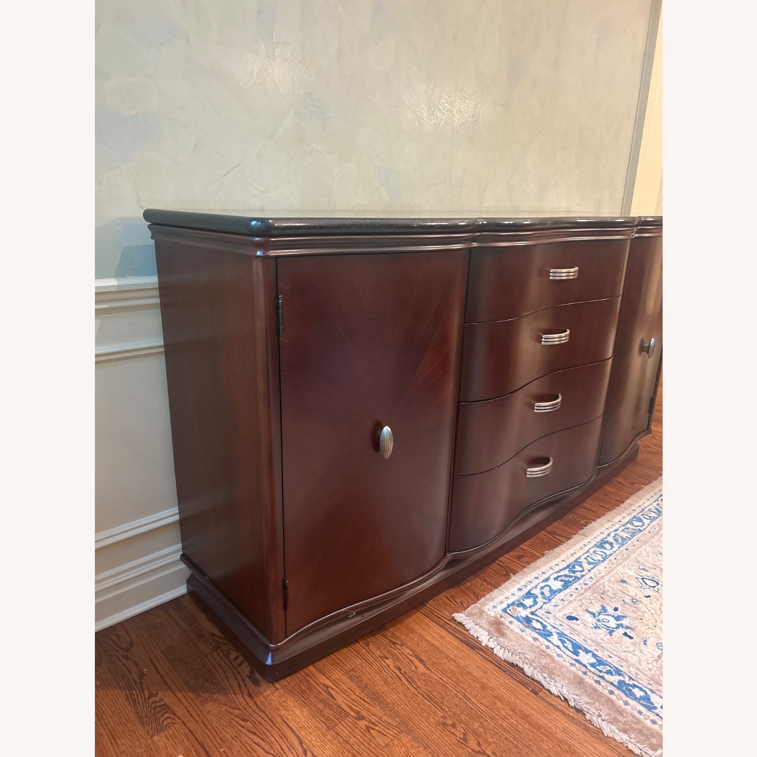 Bernhardt Dark Brown Bar Cart - image-2