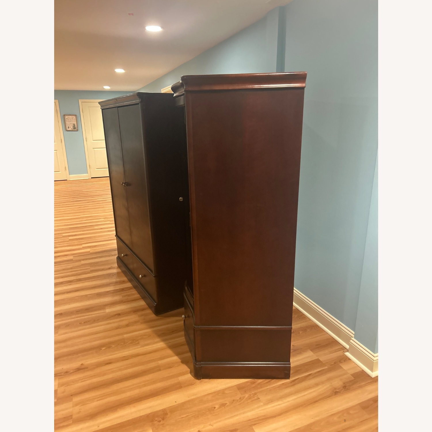 Dark Brown Wall Unit - image-3